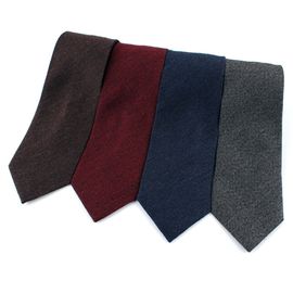 [MAESIO] KSK2556 Wool Silk Marled Solid Necktie 8cm 4Color _ Men's Ties Formal Business, Ties for Men, Prom Wedding Party, All Made in Korea